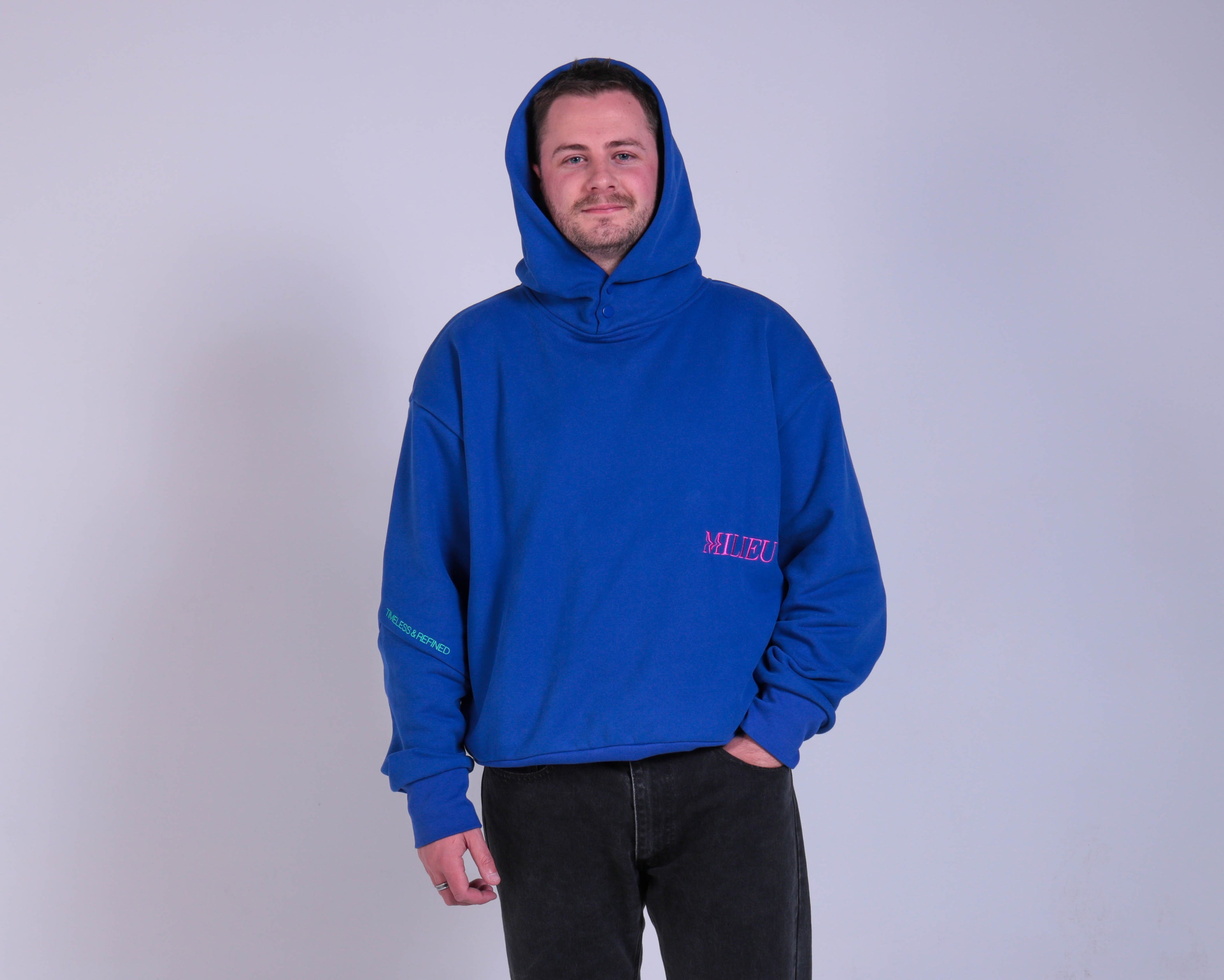 640GSM French Terry Cotton Hoodie