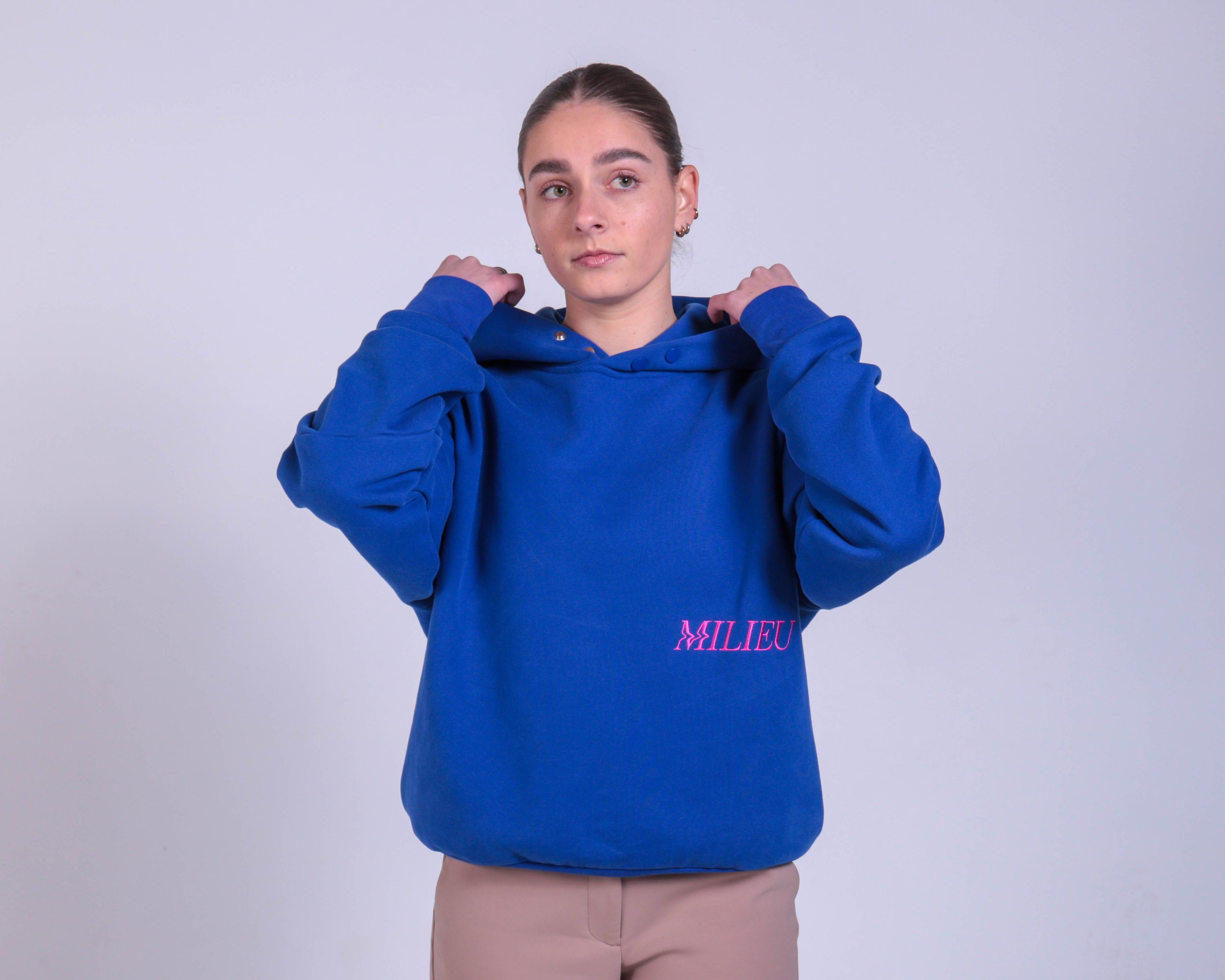 640GSM French Terry Cotton Hoodie